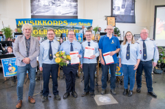 Auszeichnung der Bundesvereinigung Deutscher Musikverbände (BDMV) im Musikkorps der Stadt Olbernhau verliehen